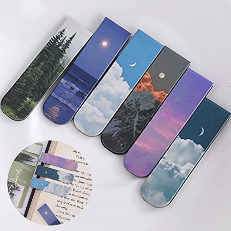 Bookmark Magnetic Clip - Magnetic Bookmarks Magnet Page Markers, Magnetic