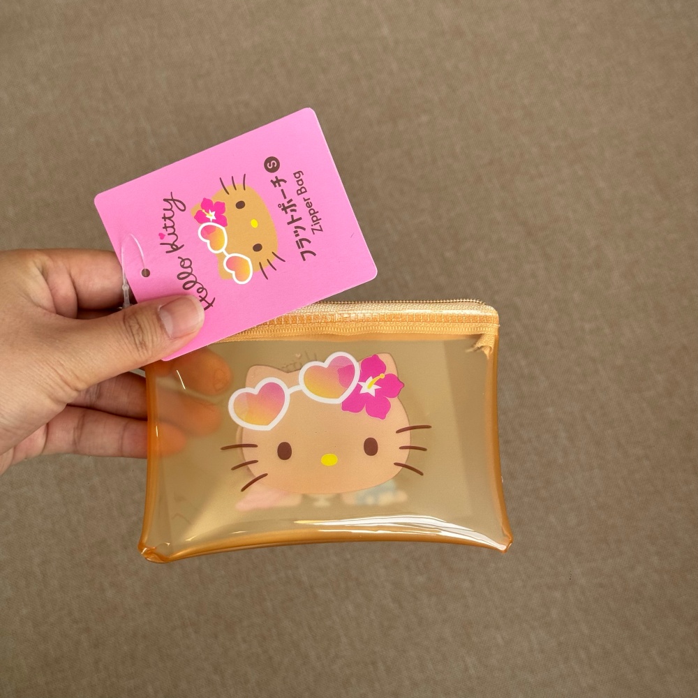 Tan Stationery & Office Supply - Genuine Cute Tanned Hello Kitty PVC