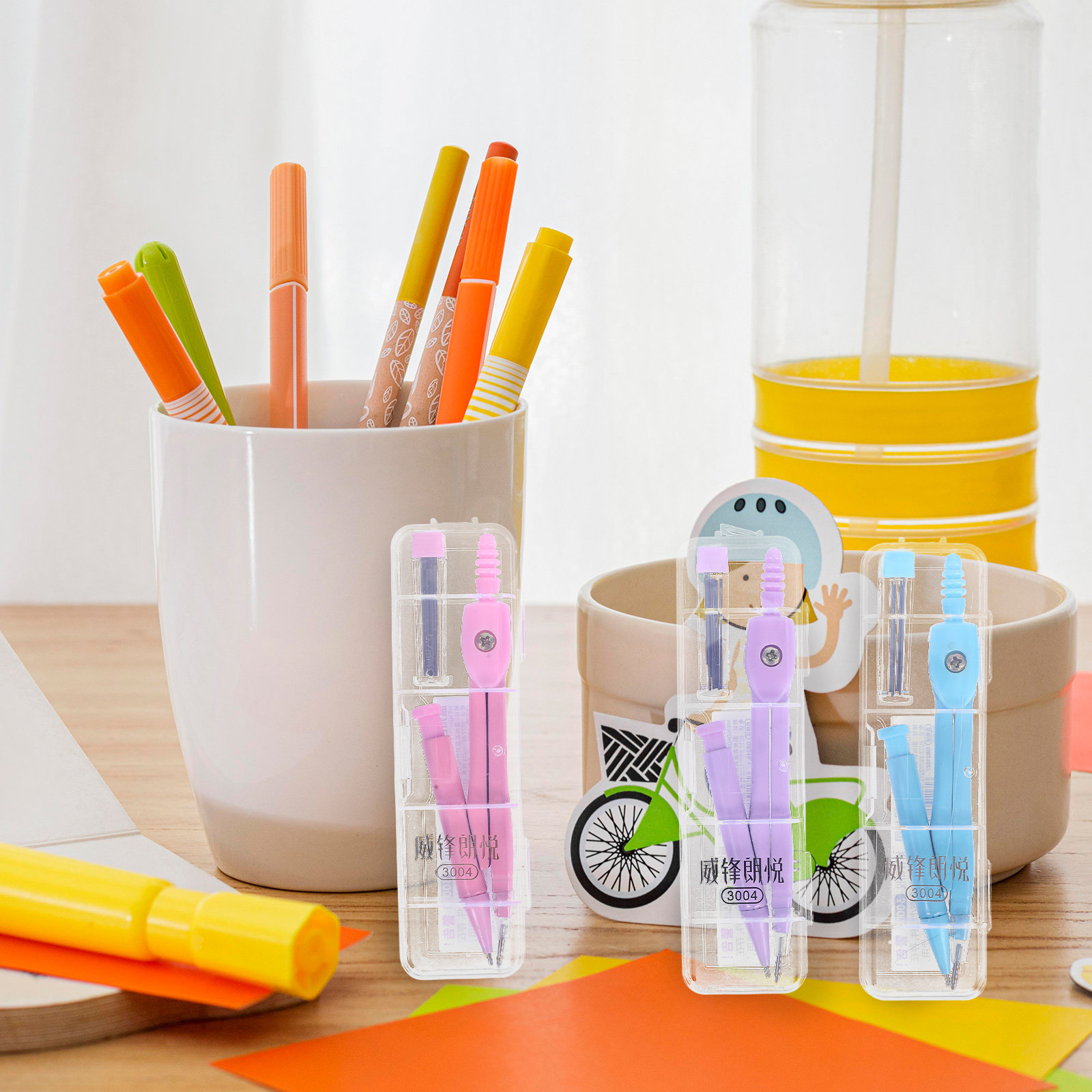 3 Sets Metal Circular Compass  - Compass Geometry Set ulasan dan harga