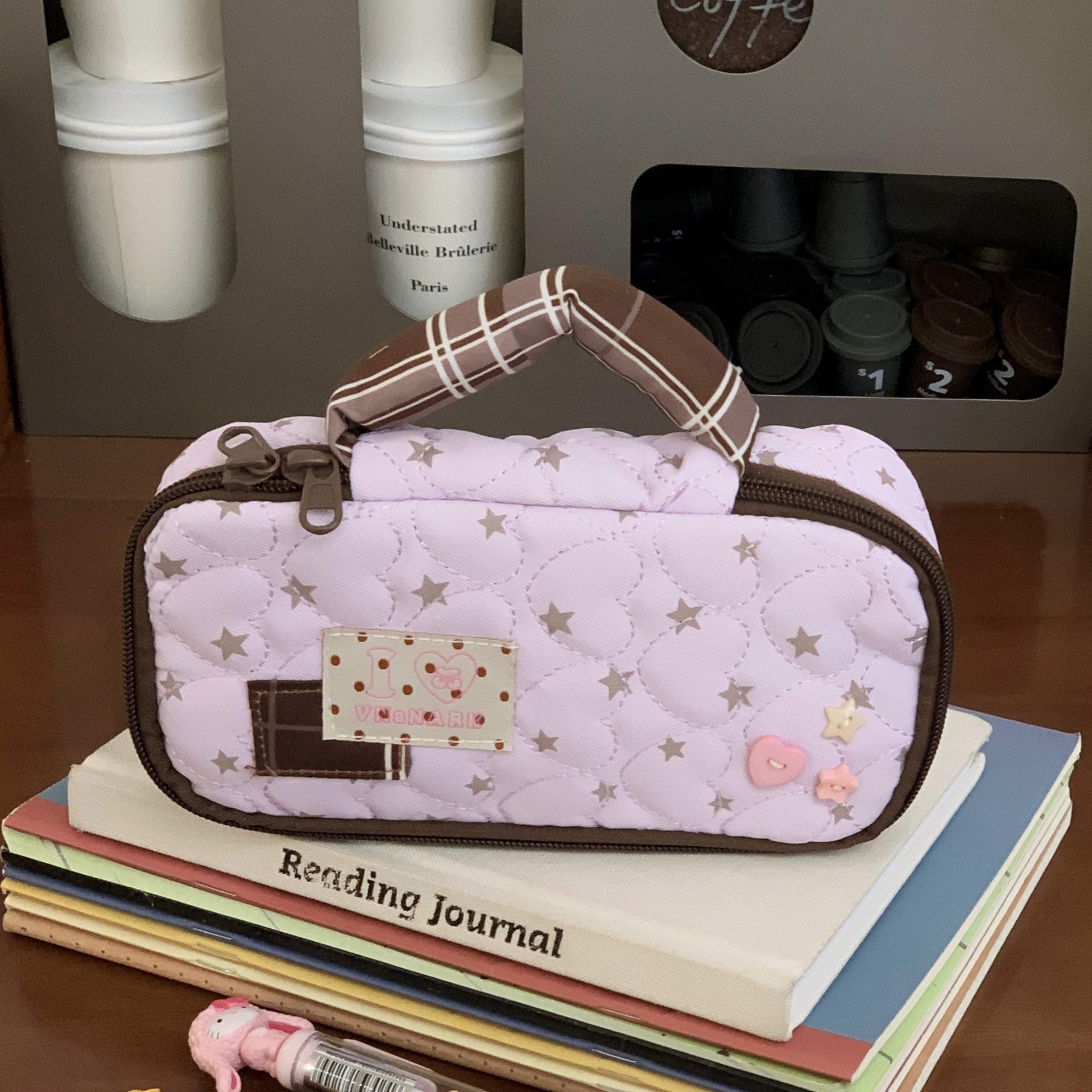 Star Dot Large Capacity Bag wi - Pencil Case Large ulasan dan harga