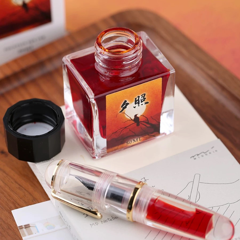 MAJOHN 50ml Fountain Pen Ink V - Calligraphy Ink Bottle ulasan dan harga
