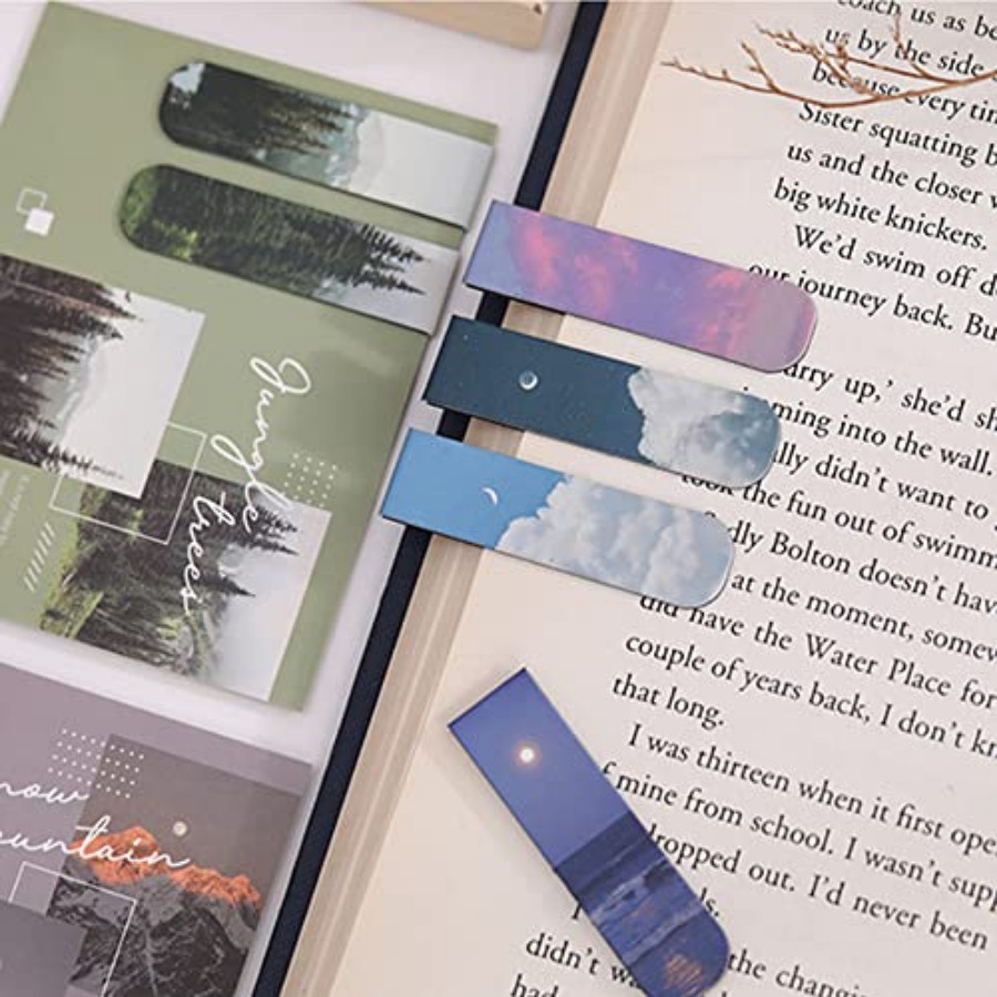 Magnetic Bookmarks Magnet Page - Bookmark Magnetic Clip ulasan dan harga