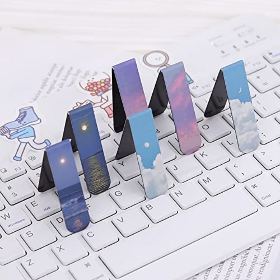 Magnetic Bookmarks Magnet Page - Bookmark Magnetic Clip ulasan dan harga