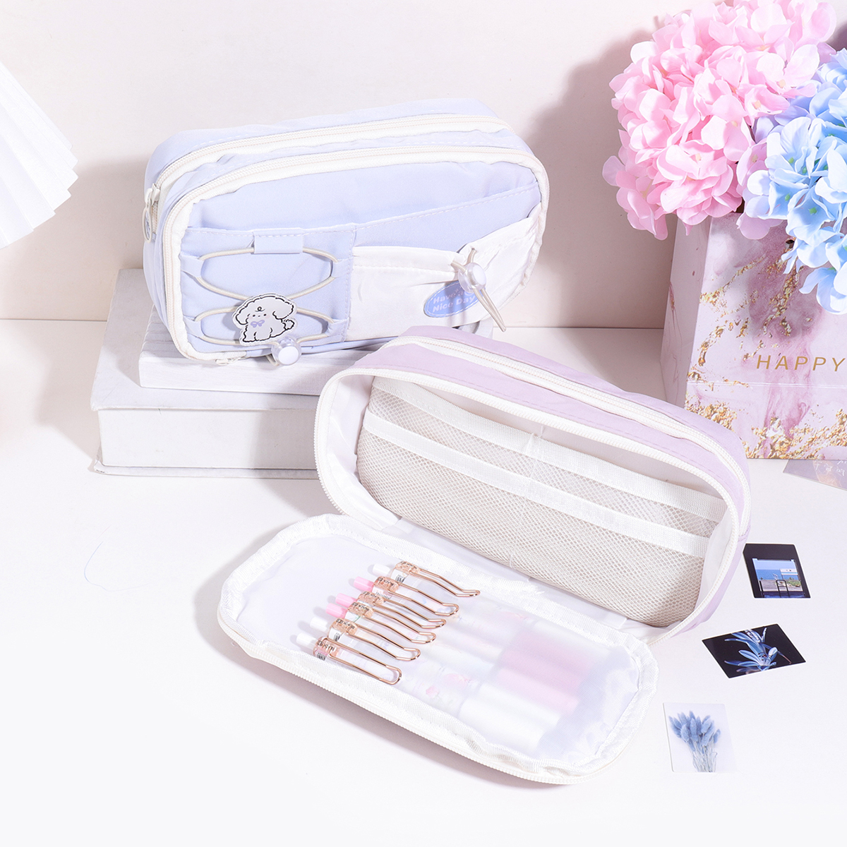 9 Layers Large Capacity Drawst - Pencil Case Large ulasan dan harga