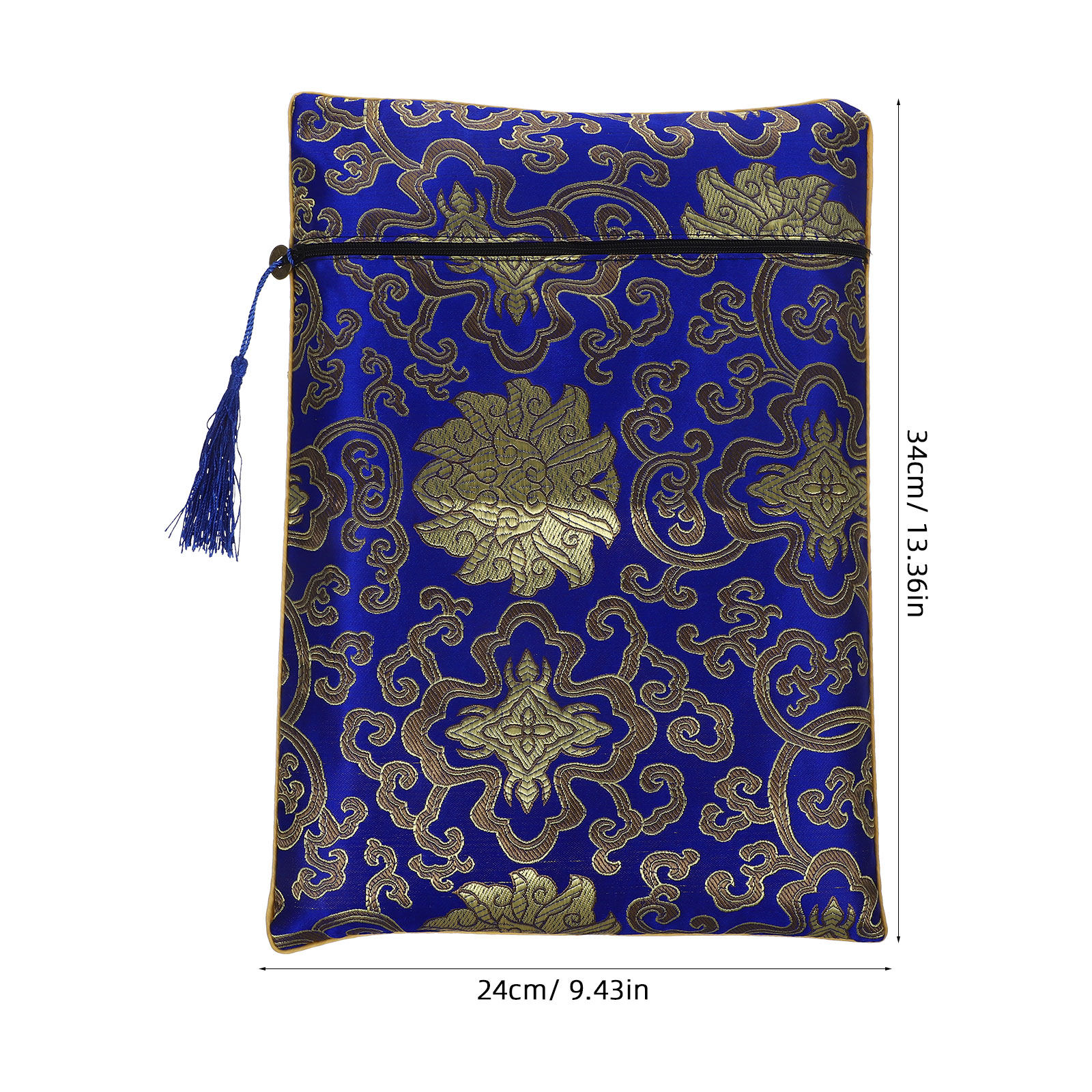 Chic Chinese Pattern Zipper Pe - Pencil Case Large ulasan dan harga