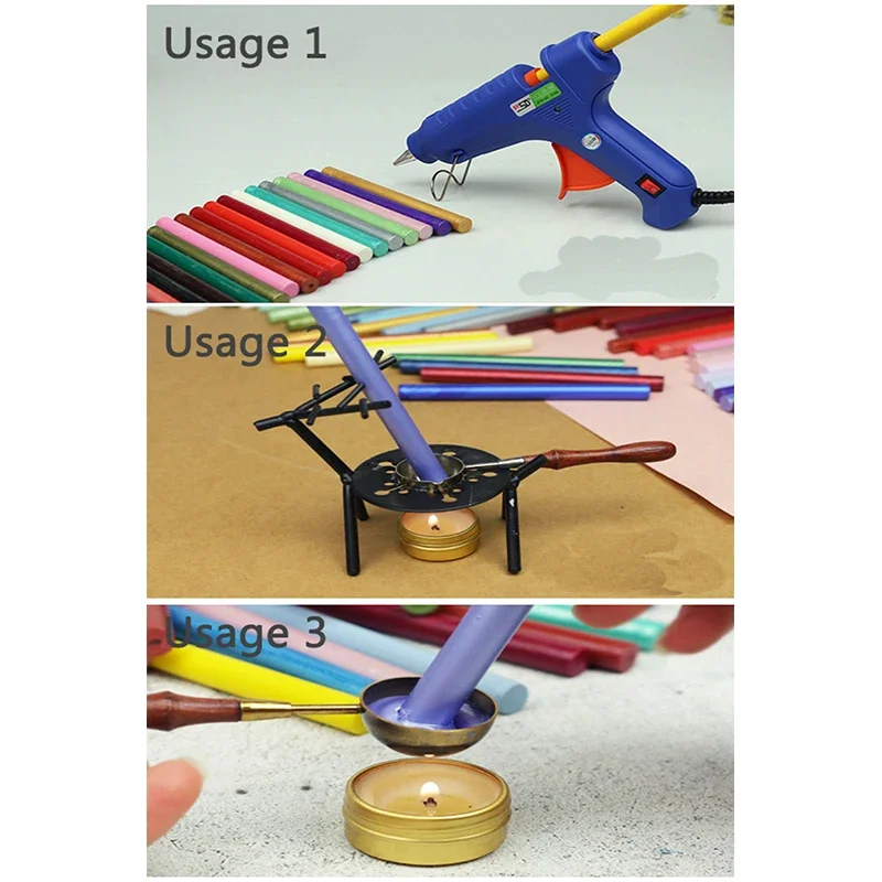 6Pcs Wax Seal Sticks 26Colors  - Wax Seal Stamp Kit ulasan dan harga