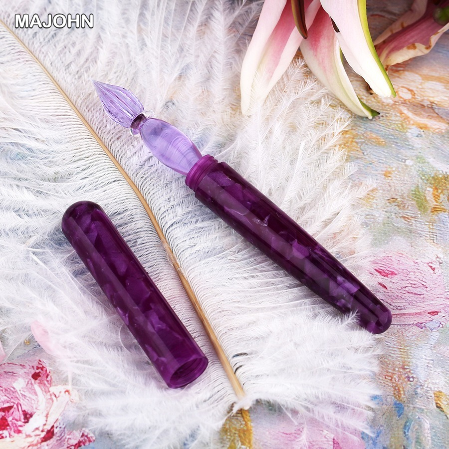 MAJOHN N10 Resin Handmade Glas - Stationery Supply Business ulasan dan harga