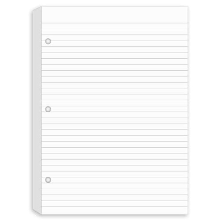 3 Pack Half Letter Lined Paper - Paper Punch 3 Hole ulasan dan harga