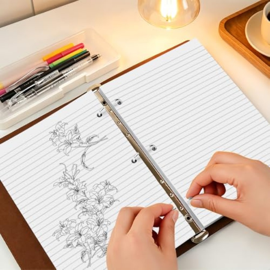 3 Pack Half Letter Lined Paper - Paper Punch 3 Hole ulasan dan harga