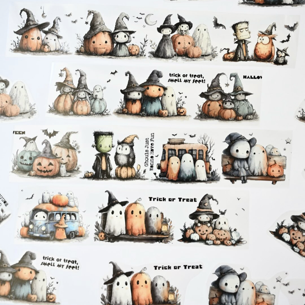 1Loop NEVERLAND Vintage Hallow - Washi Tape Set ulasan dan harga