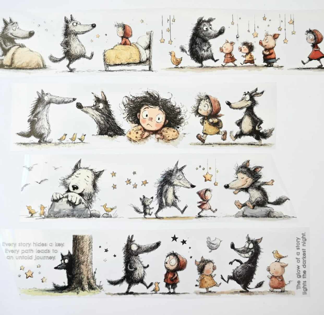 1Loop NEVERLAND Vintage Hallow - Washi Tape Set ulasan dan harga