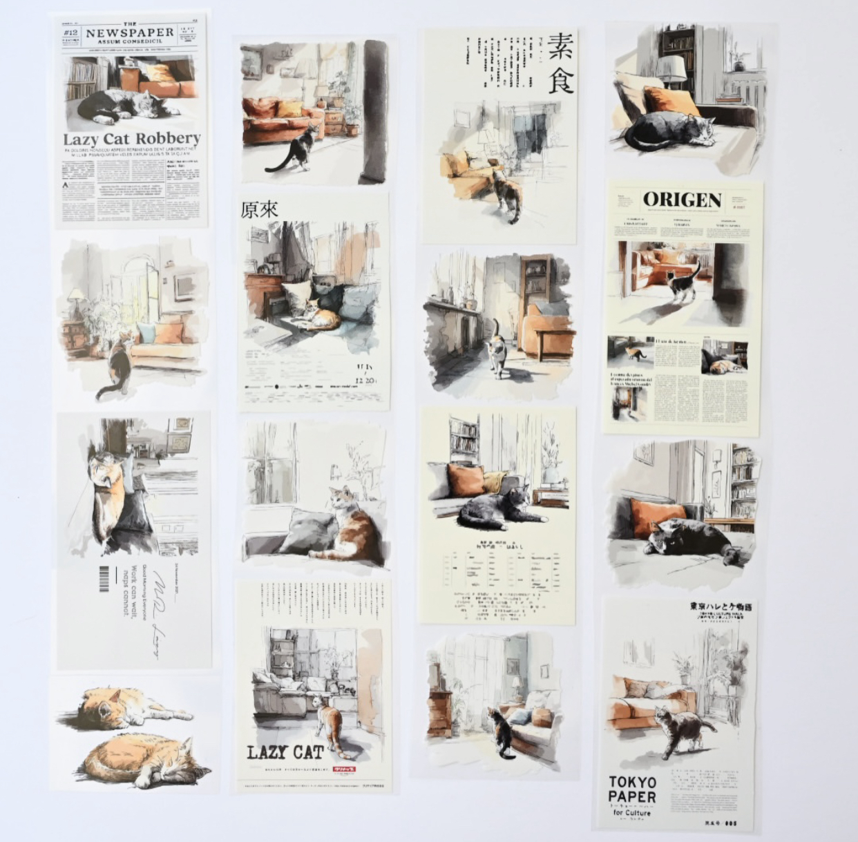 1Loop NEVERLAND Vintage Hallow - Washi Tape Set ulasan dan harga