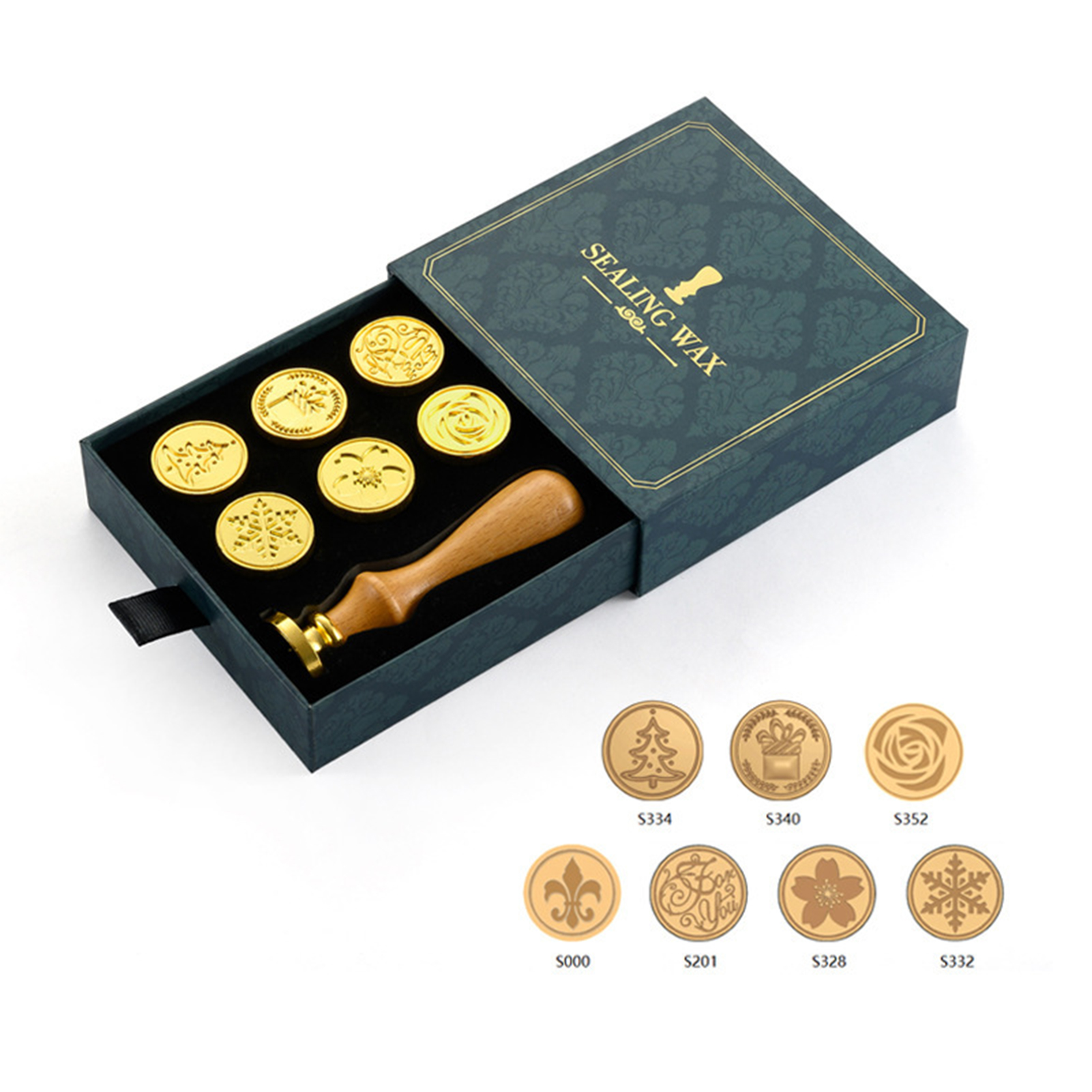 Wax Seal Stamp Kit Retro Vinta - Wax Seal Stamp Kit ulasan dan harga