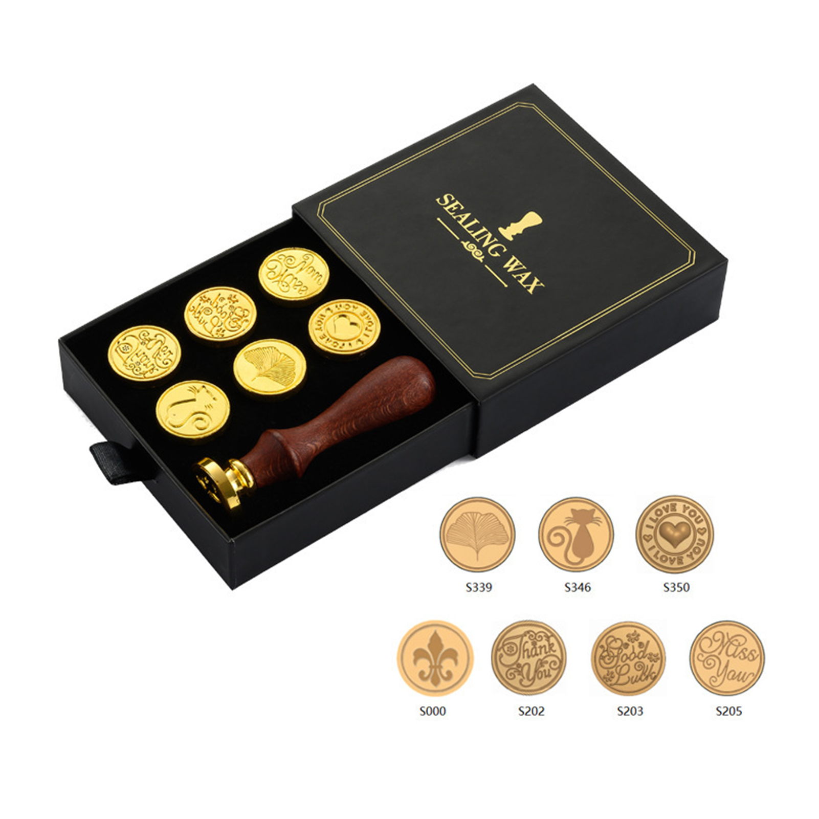 Wax Seal Stamp Kit Retro Vinta - Wax Seal Stamp Kit ulasan dan harga