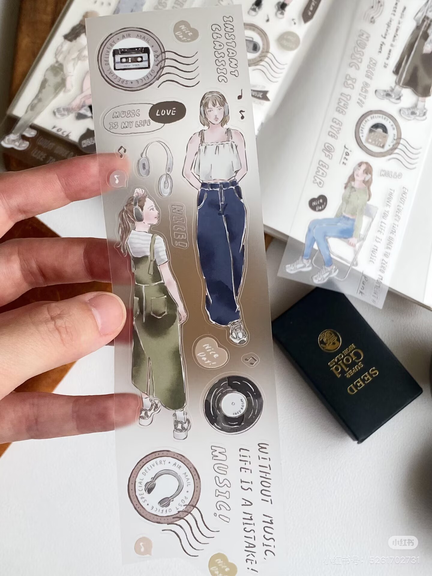 Cloud Nine Studio Vintage List - Washi Tape Set ulasan dan harga