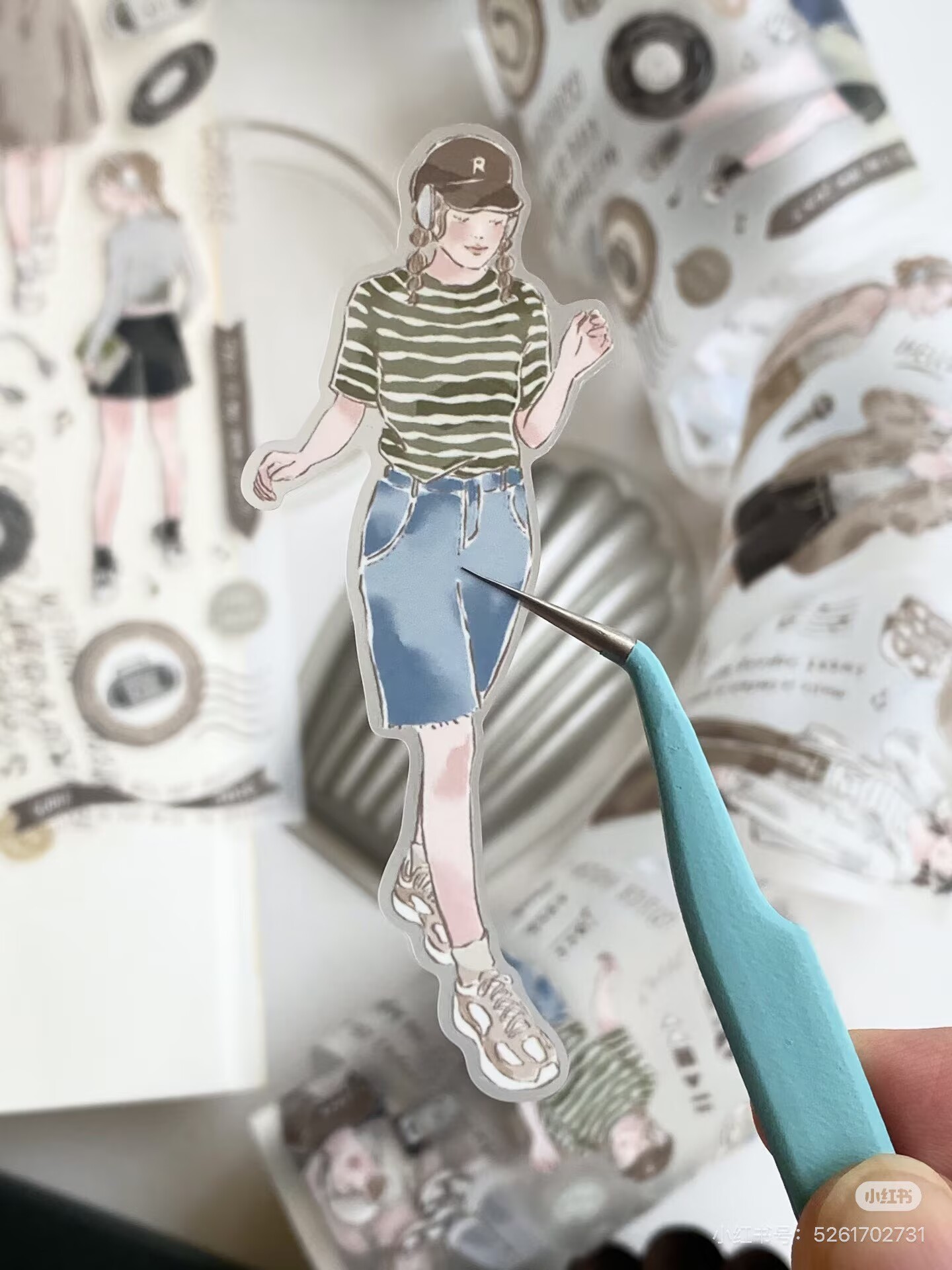 Cloud Nine Studio Vintage List - Washi Tape Set ulasan dan harga