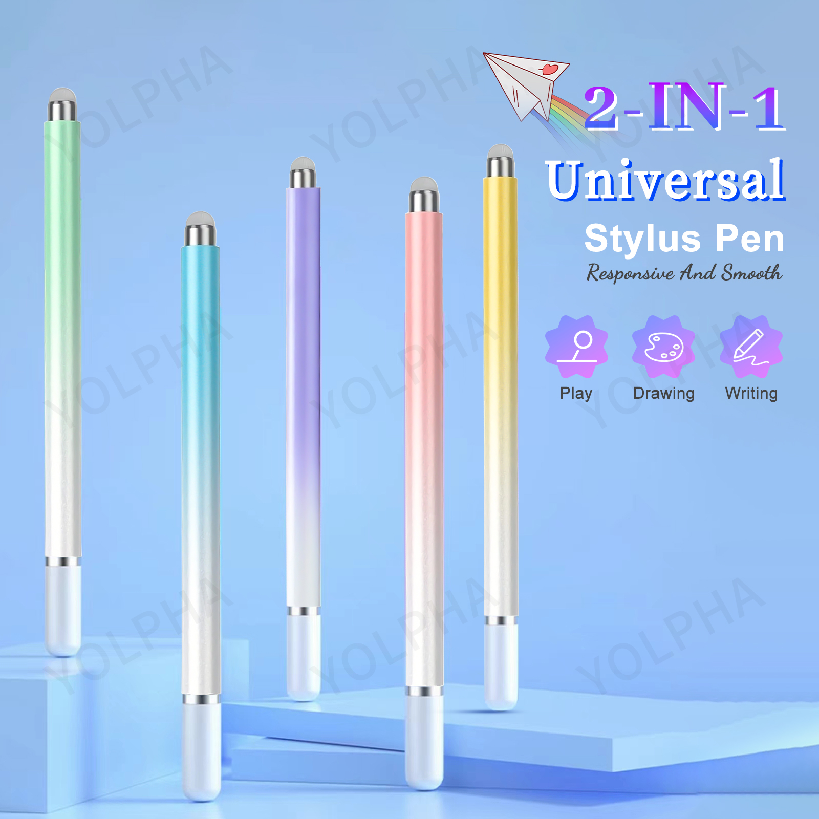 2 in 1 Universal Stylus Pen fo - Sticky Note Cube ulasan dan harga
