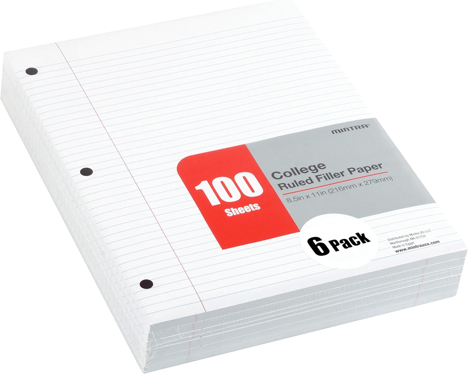 College Ruled Loose Leaf Fille - Paper Punch 3 Hole ulasan dan harga