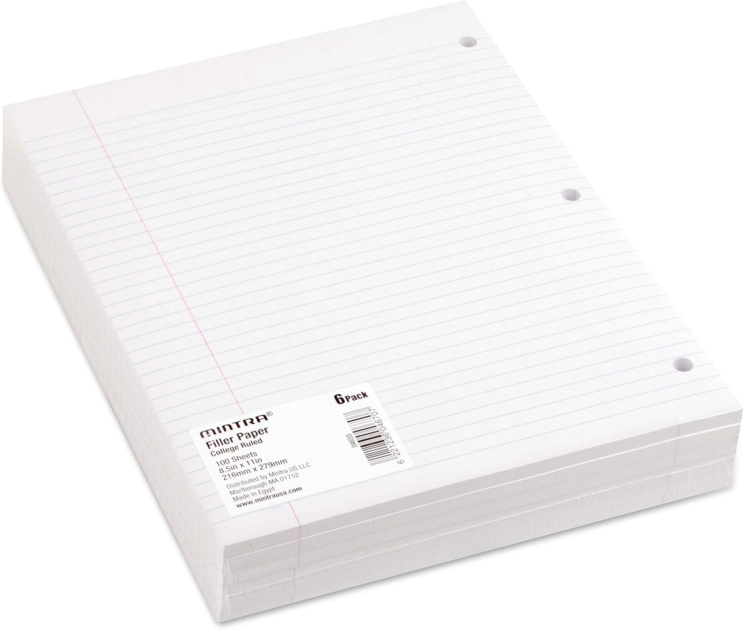 College Ruled Loose Leaf Fille - Paper Punch 3 Hole ulasan dan harga