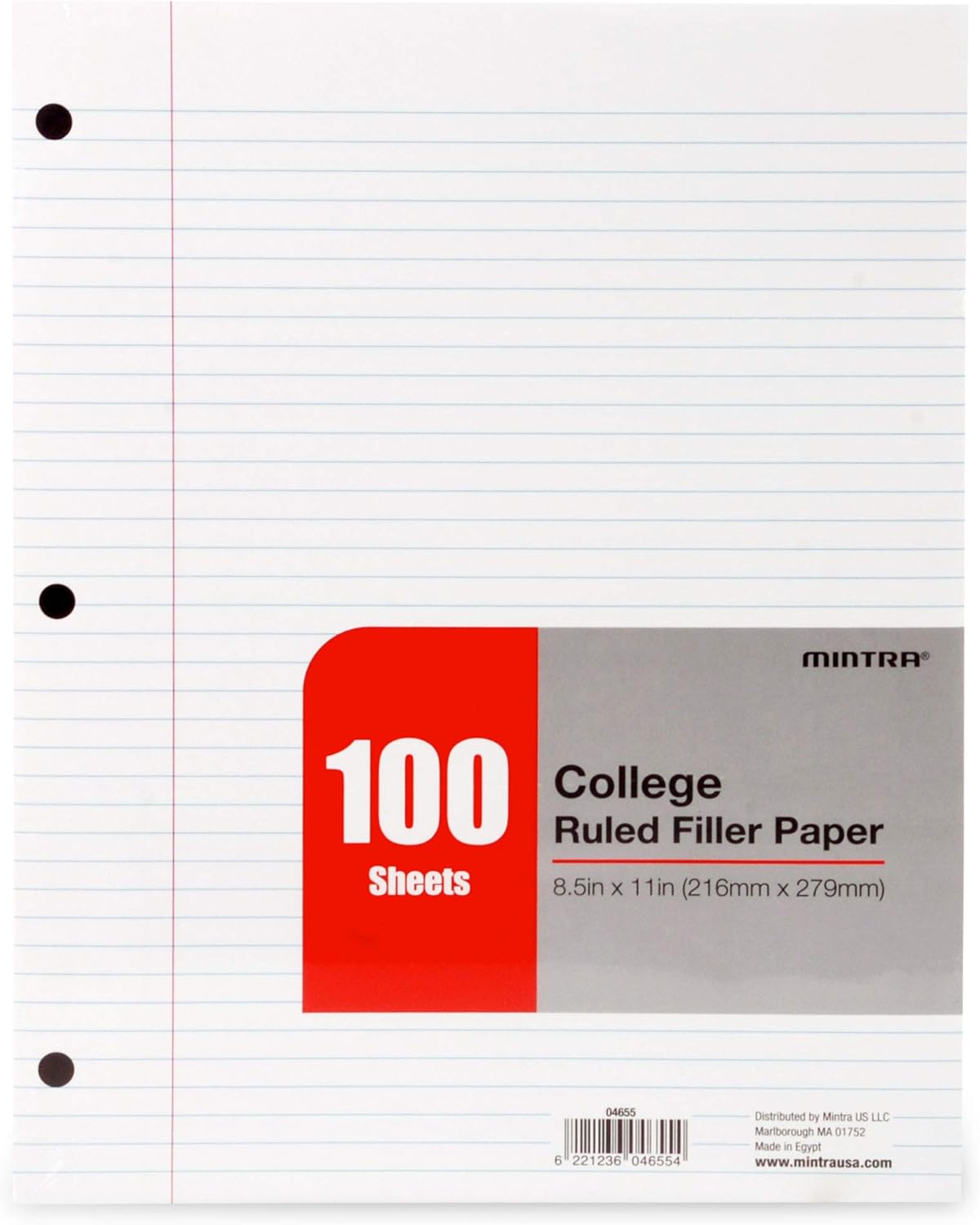 College Ruled Loose Leaf Fille - Paper Punch 3 Hole ulasan dan harga