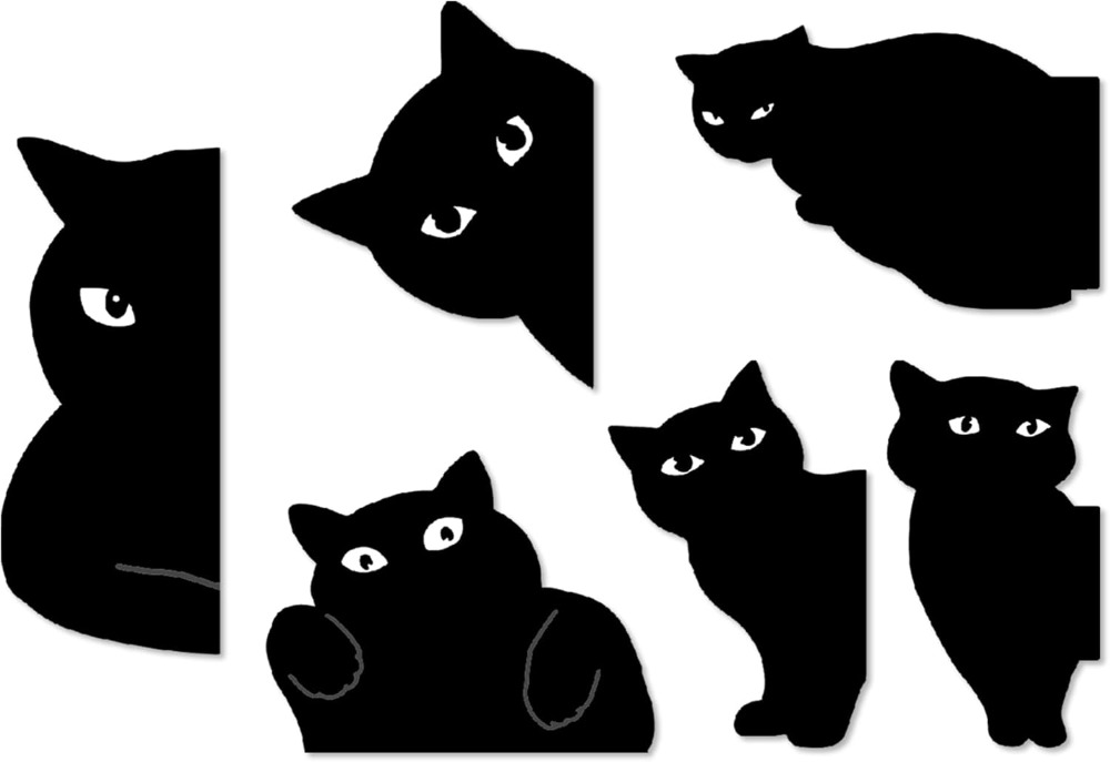 6 Cute Cat Magnetic Bookmarks  - Paperclip Magnetic Set ulasan dan harga
