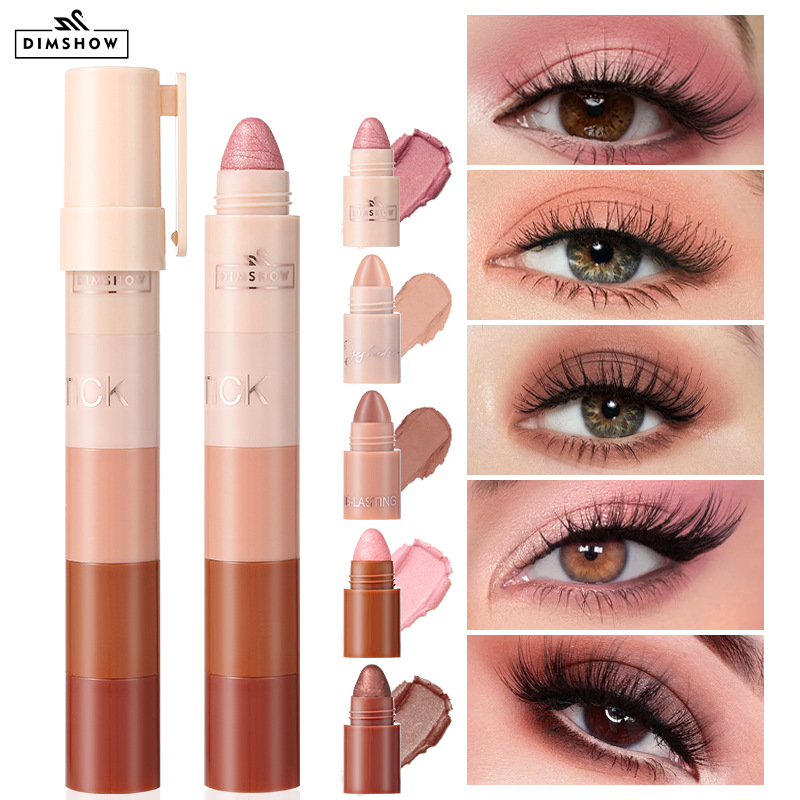 5-in-1 Lazy Eyeshadow Pen High - Highlighter Set Pastel ulasan dan harga
