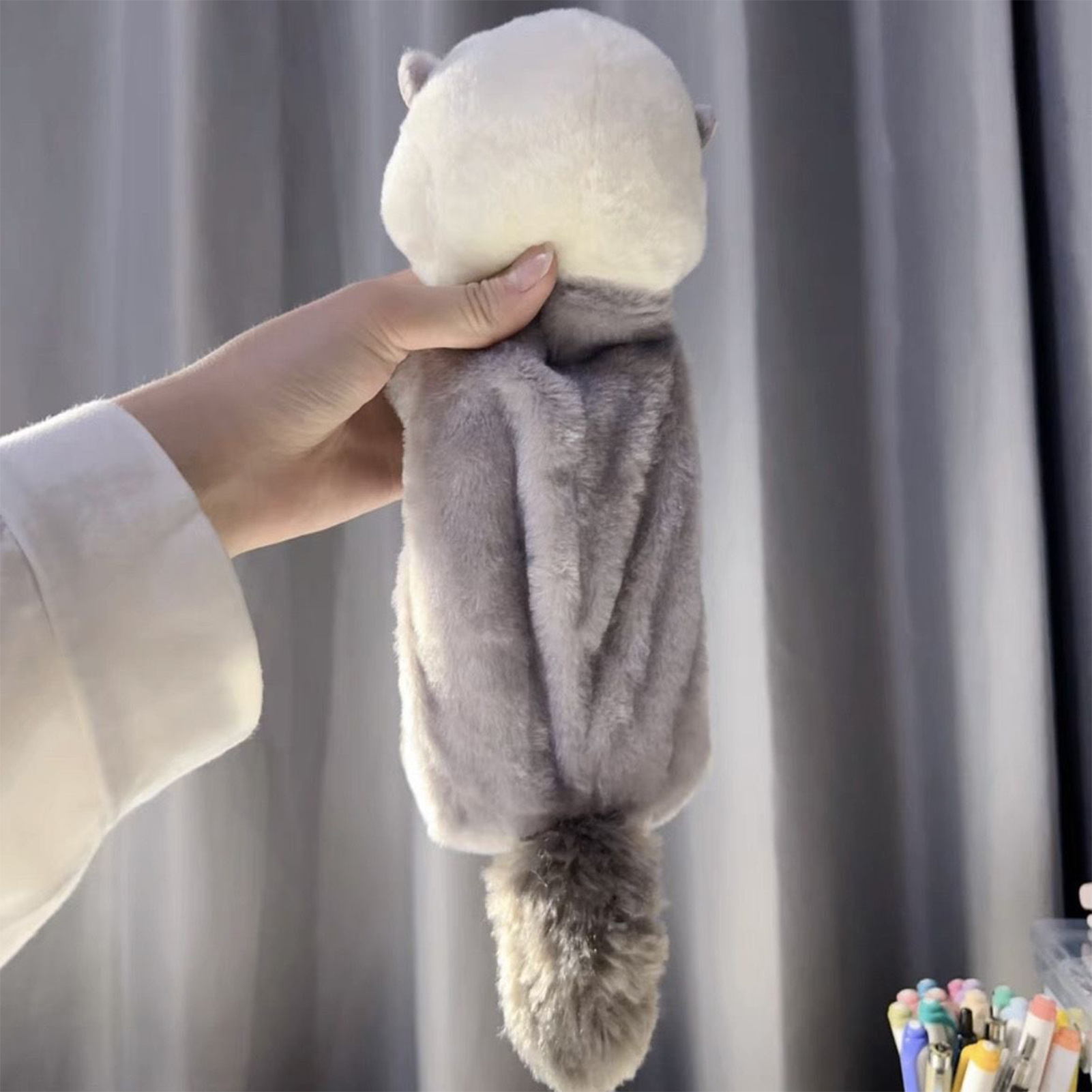 Creative Plush Toy Pencil Case - Stationery Supplier ulasan dan harga