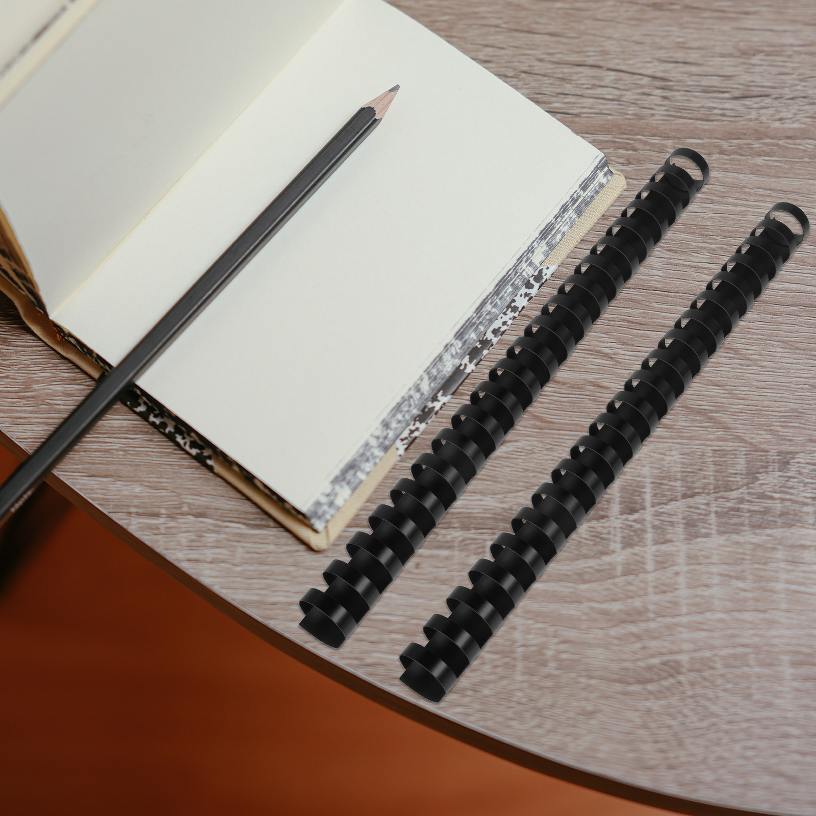 50Pcs Binding Rings Plastic 21 - Binding Comb Plastic ulasan dan harga