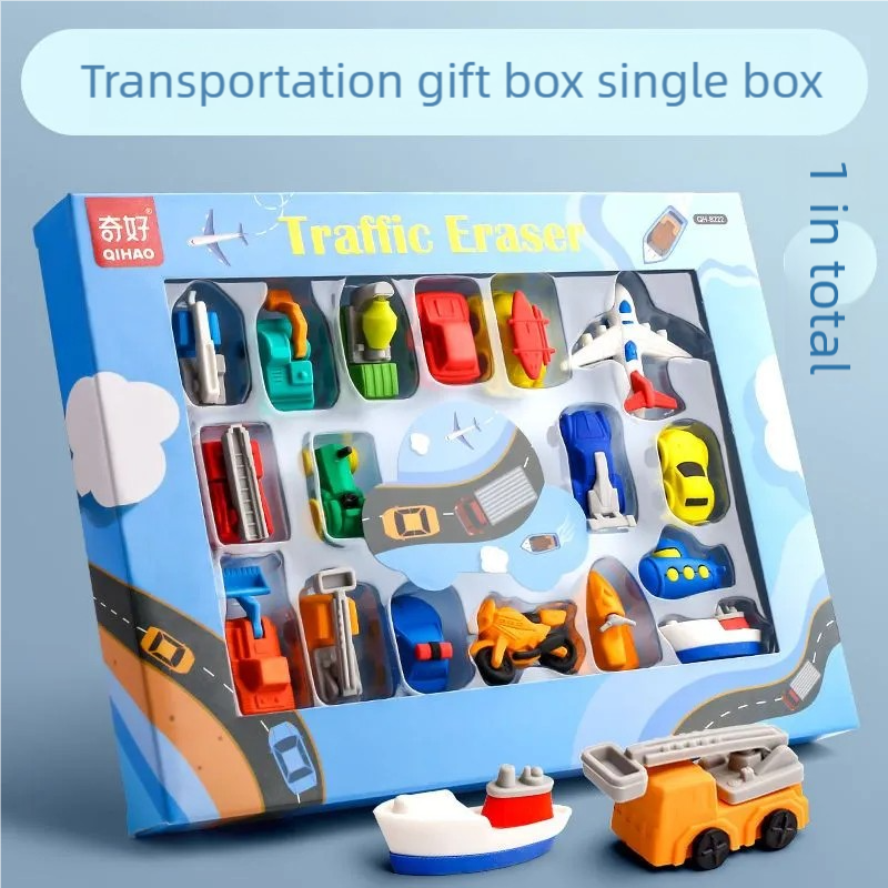 19pcs in Total Cute Eraser Box - Total Stationery & Office Supply ulasan dan harga