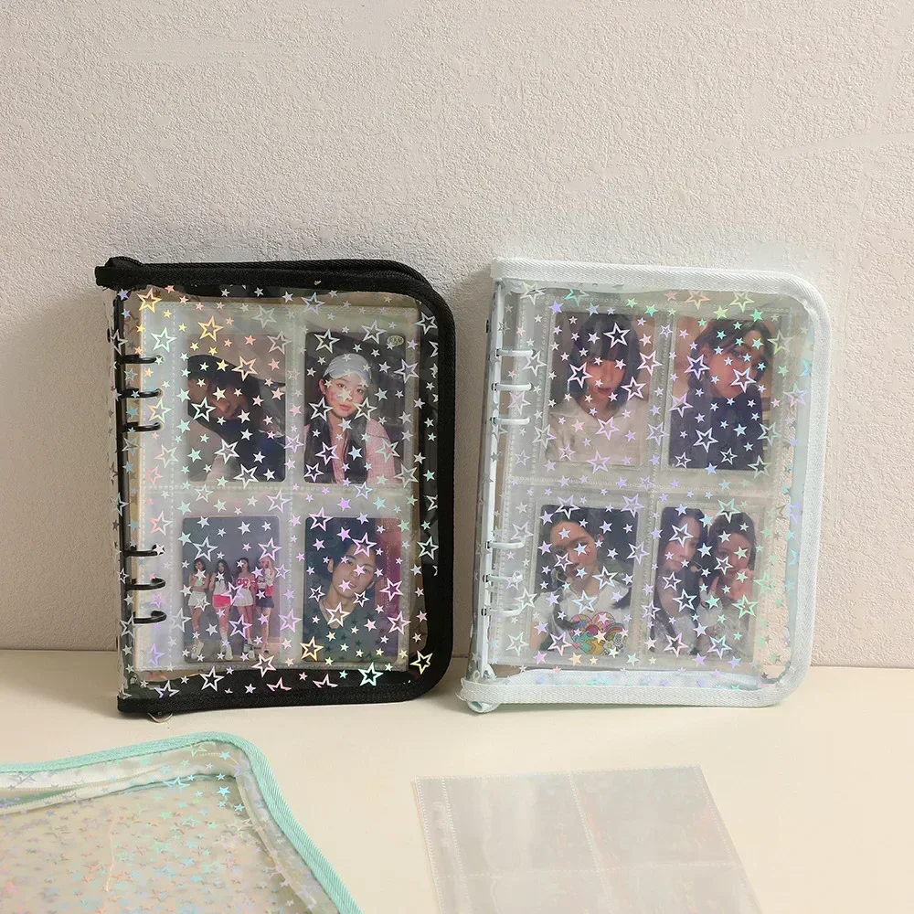 A5 Laser Star Zipper Binder Co - Binding Comb Plastic ulasan dan harga