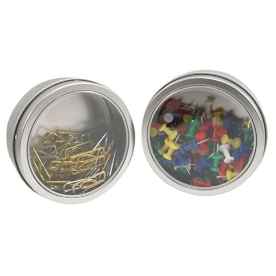 Magnetic Round Paper Clip Hold - Paperclip Magnetic Set ulasan dan harga