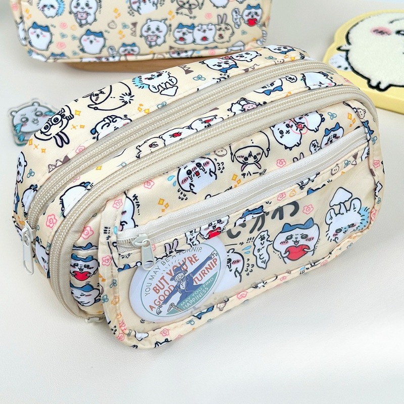 Chiikawa Cartoon Print Pencil  - Pencil Case Large ulasan dan harga