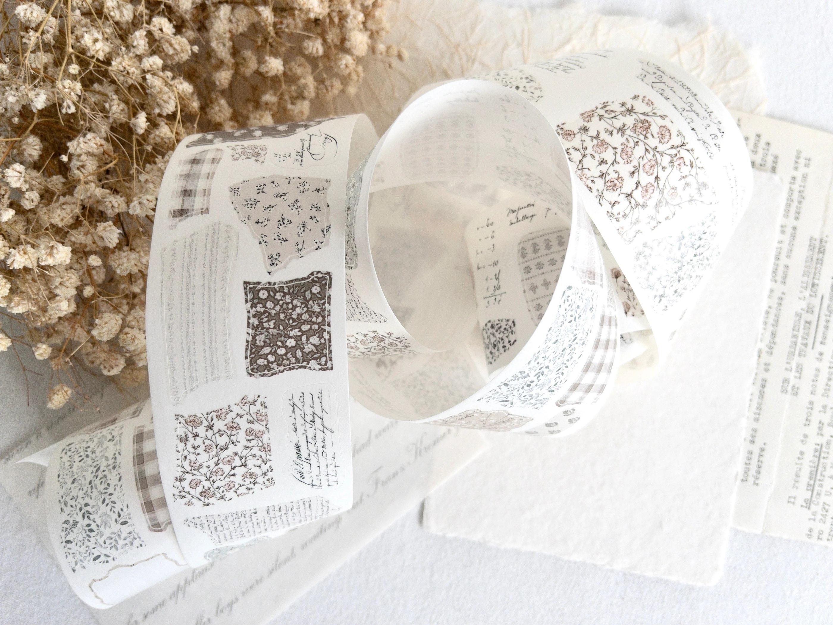 Creawithgaby Studio Vintage Tr - Washi Tape Set ulasan dan harga
