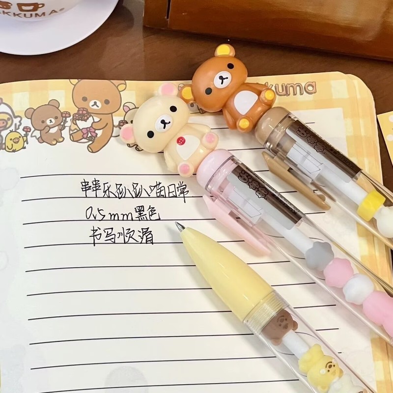 Rilakkuma Beaded Gel Pen Carto - Stationery Supplier ulasan dan harga