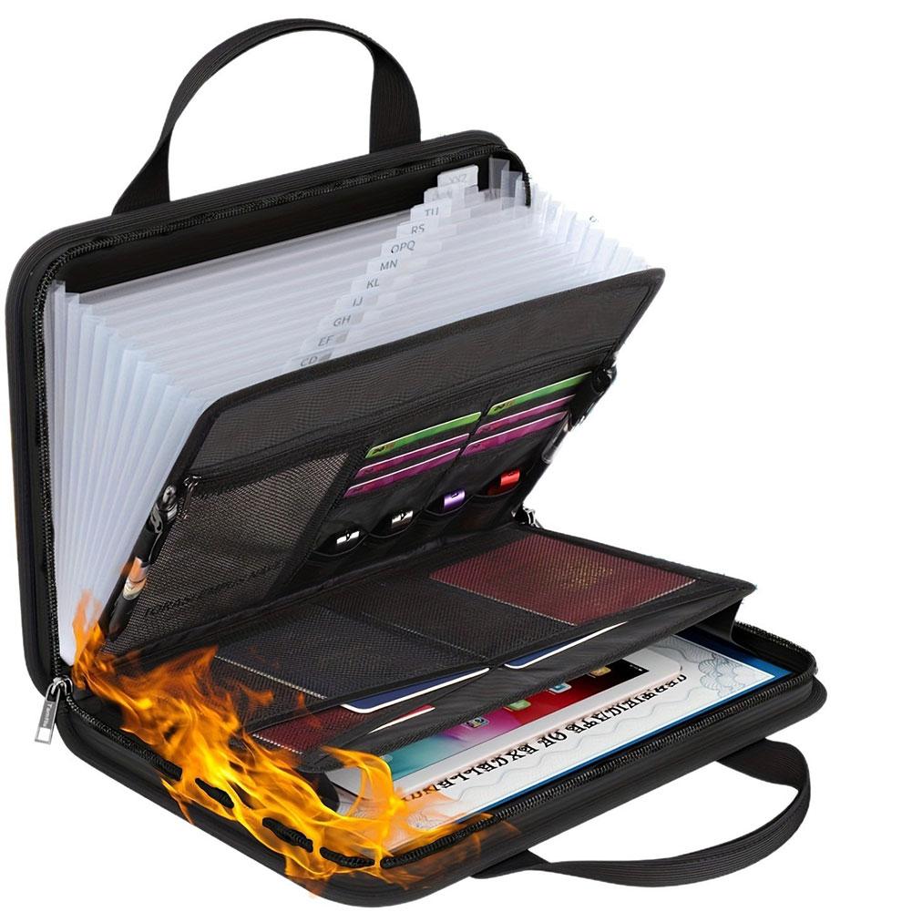 A4 Zipper File Bag Waterproof  - Portfolio Folder Zip ulasan dan harga