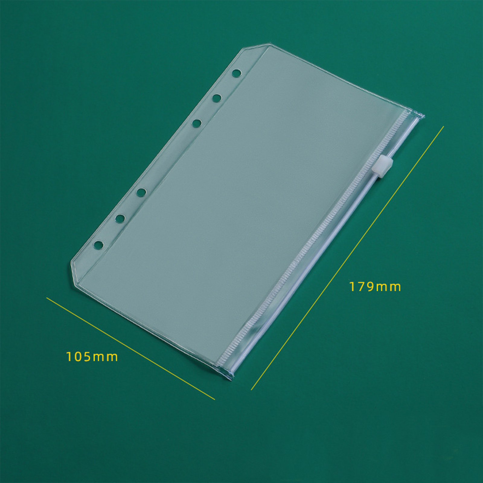 A6 Binder Pockets 6 Holes Cash - Portfolio Folder Zip ulasan dan harga