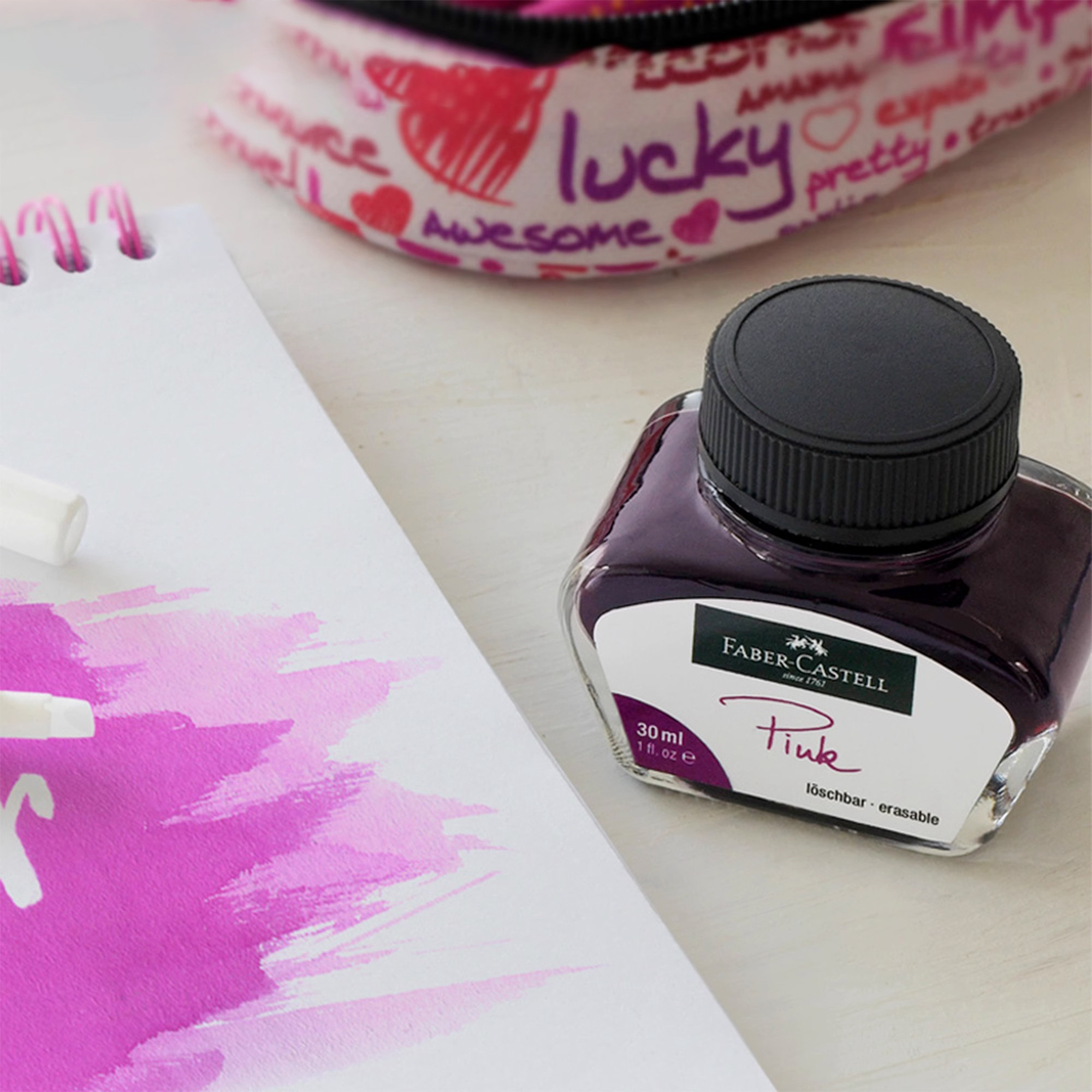 Faber-Castell 30/62.5ML Ink Re - Calligraphy Ink Bottle ulasan dan harga