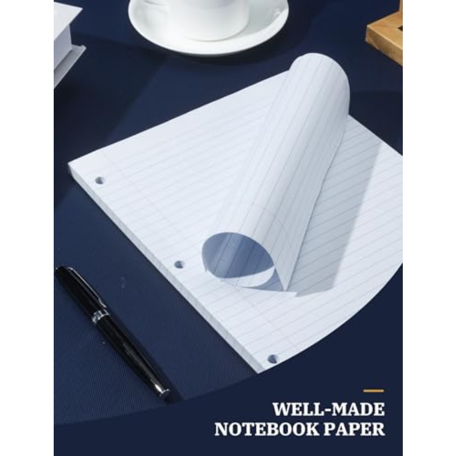Loose Leaf Paper 8.5 x 11, Loo - Paper Punch 3 Hole ulasan dan harga