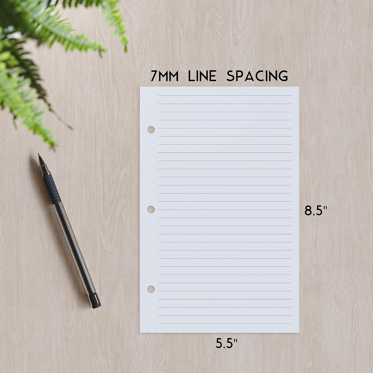 Half Letter Lined Paper, 3-Hol - Paper Punch 3 Hole ulasan dan harga