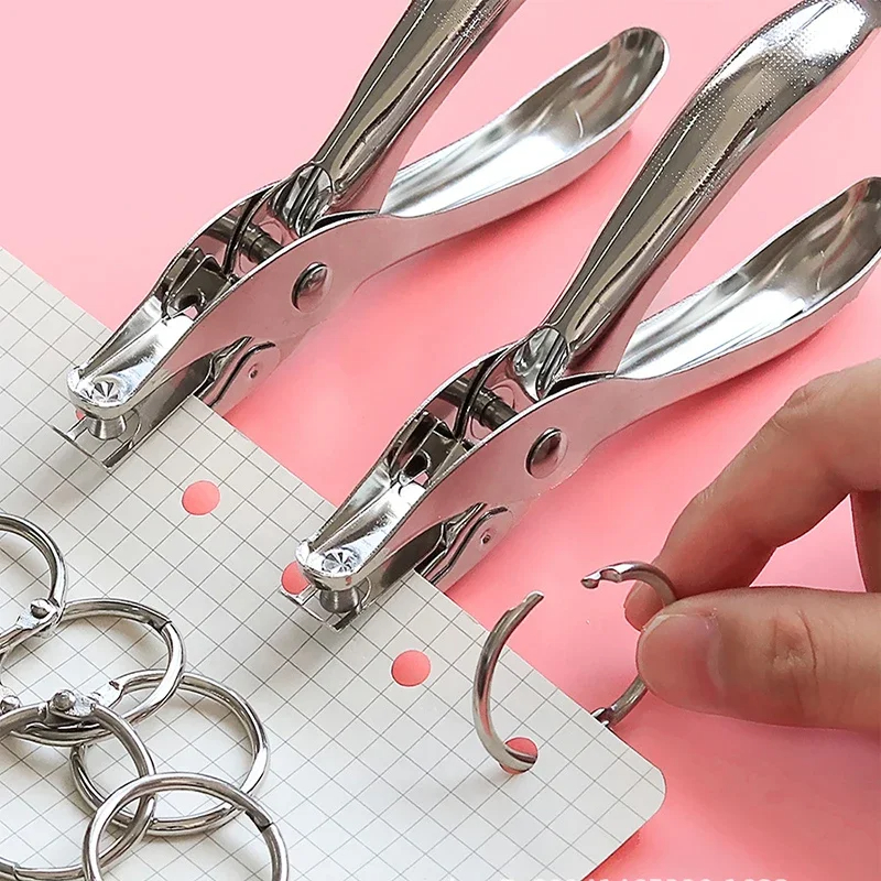 Metal 3/6mm Circular Hole Sing - Paper Punch 3 Hole ulasan dan harga
