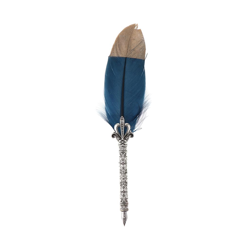 Feather Quill Calligraphy Pen  - Calligraphy Ink Bottle ulasan dan harga