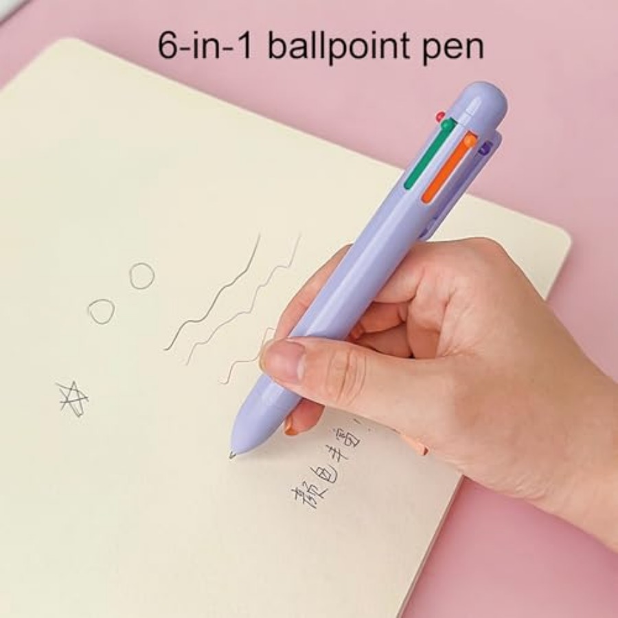 6 Pcs Cute Stationery Set for  - Gel Ink Pen Set ulasan dan harga