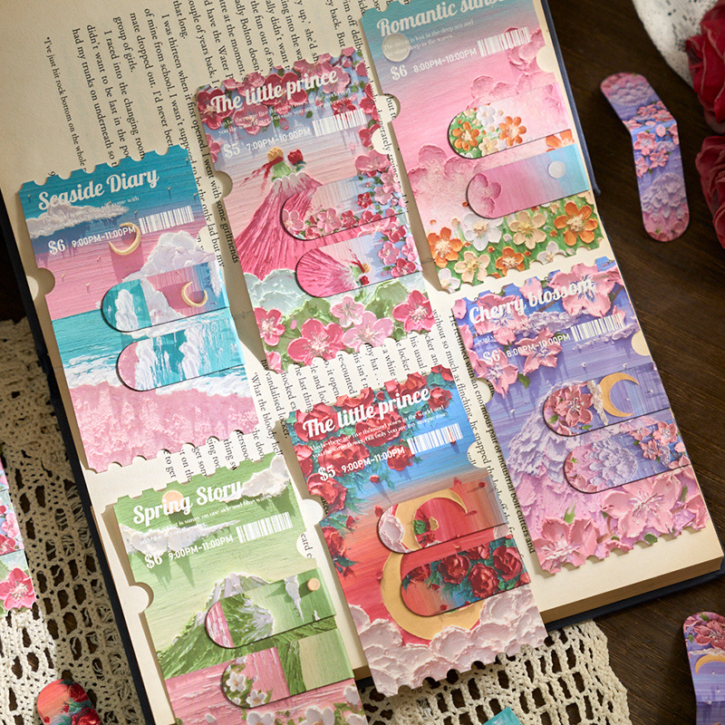 2 pcs Magnet Bookmarks Read de - Bookmark Magnetic Clip ulasan dan harga