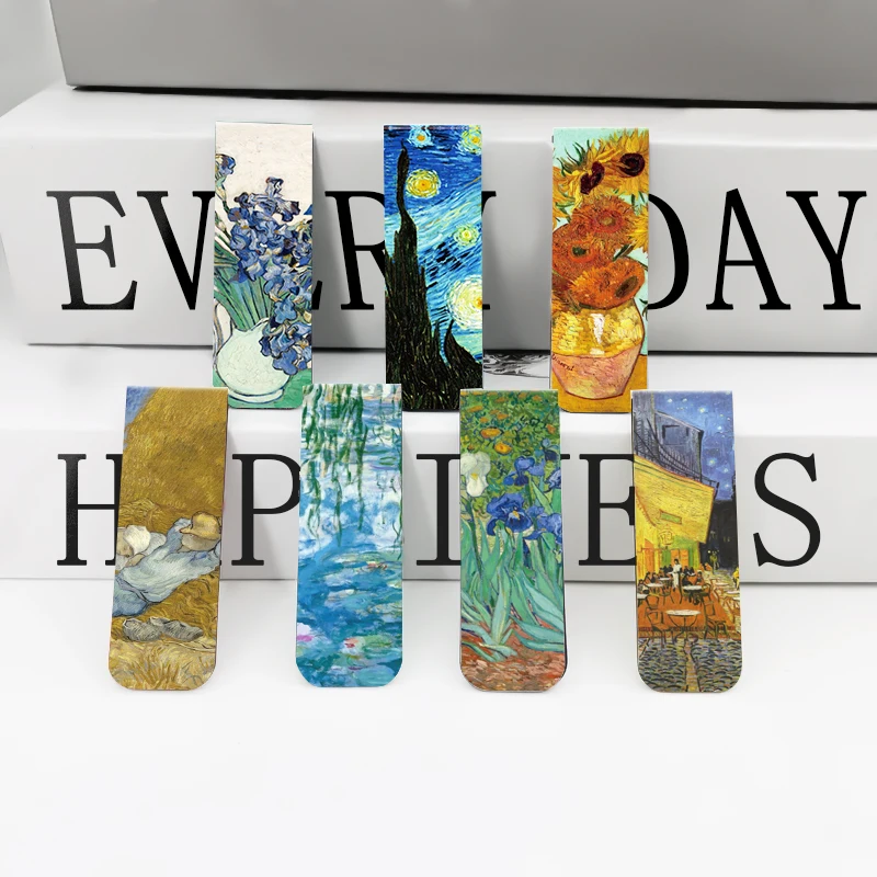 12pcs Artistic Magnetic Bookma - Bookmark Magnetic Clip ulasan dan harga
