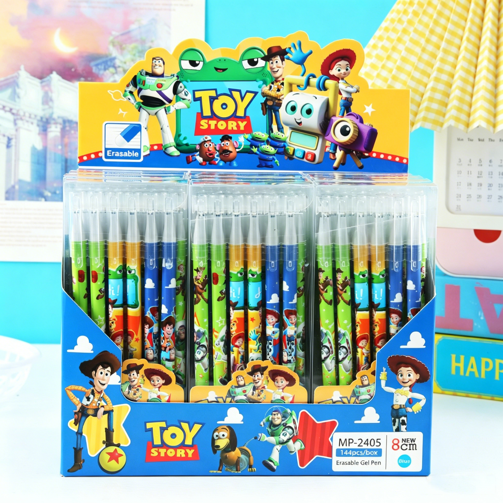 New 6/24pcs Toy Story Magic Er - Gel Ink Pen Set ulasan dan harga