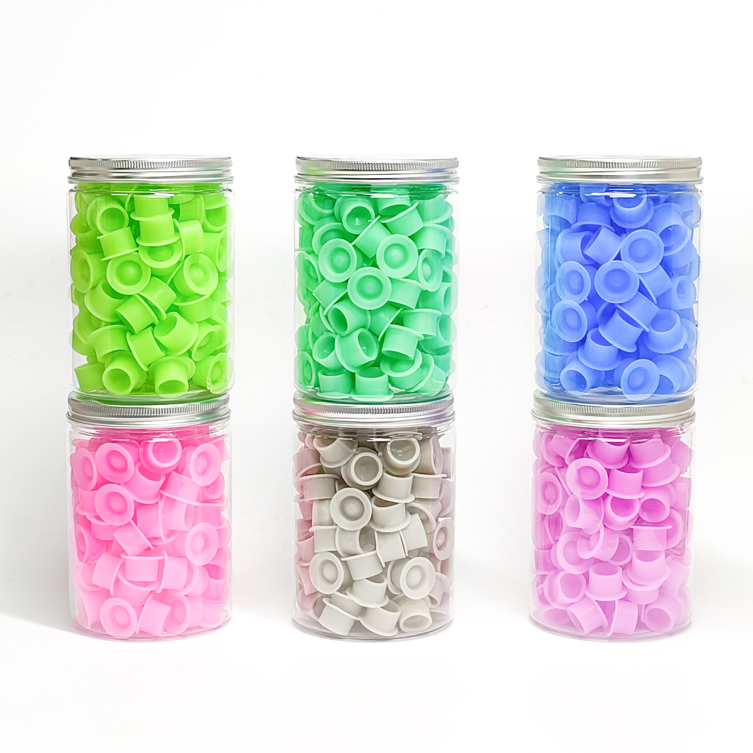 100Pcs Disposable Canned Silic - Calligraphy Ink Bottle ulasan dan harga