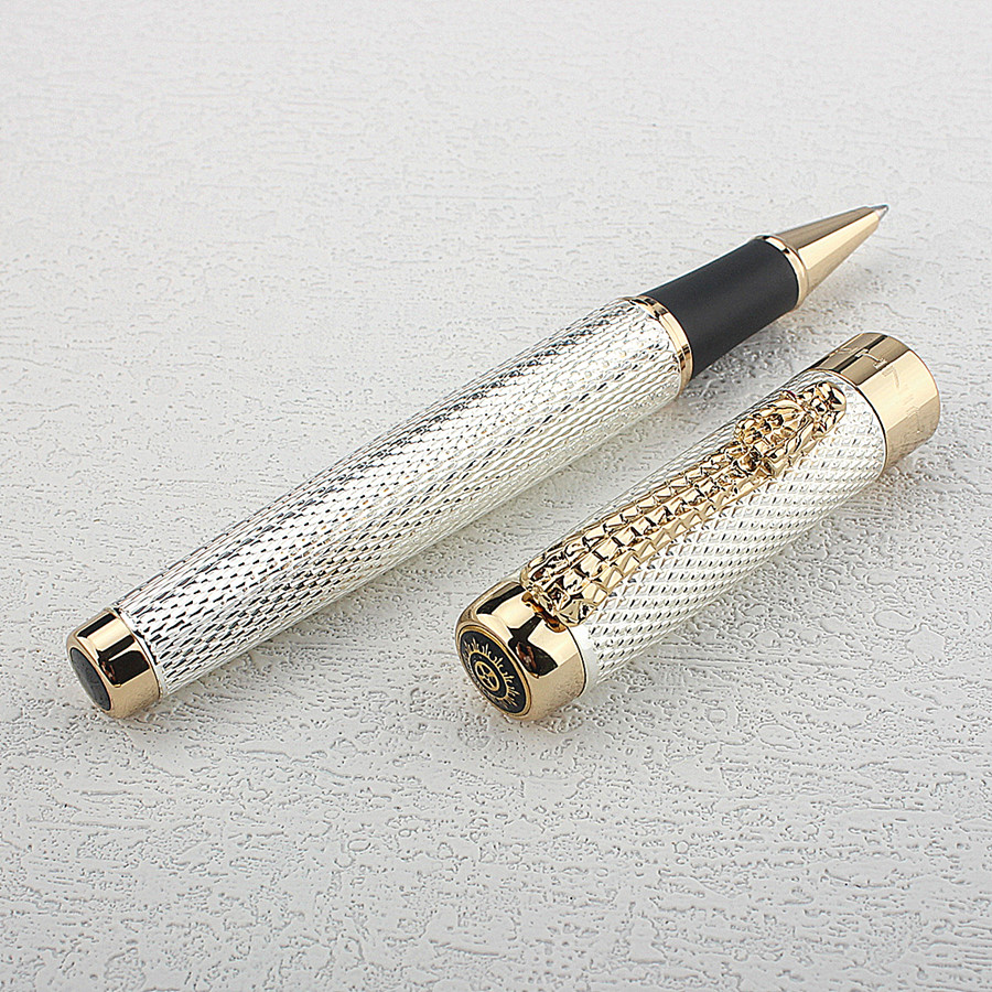 Jinhao 1200 Gold/Silver Metal  - Stationery Supply Business ulasan dan harga