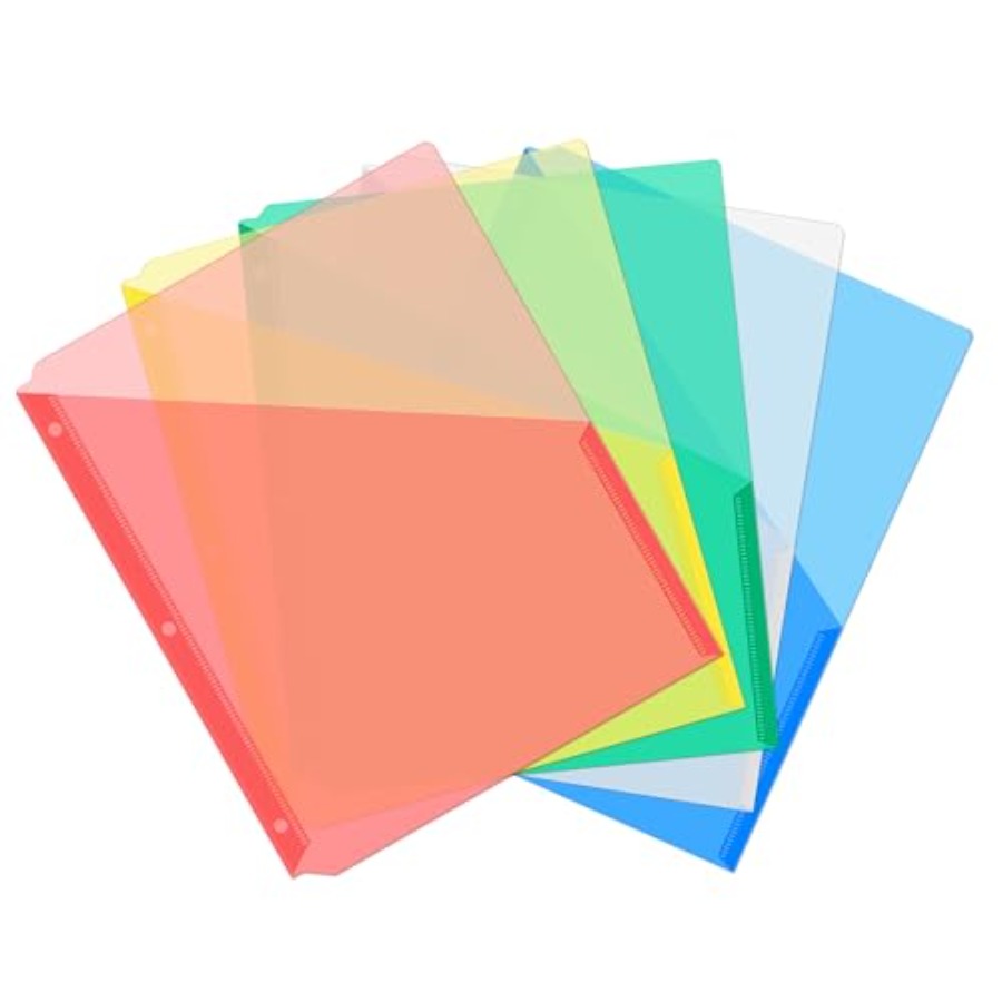 5 Pack Binder Pockets 3 Hole P - Paper Punch 3 Hole ulasan dan harga