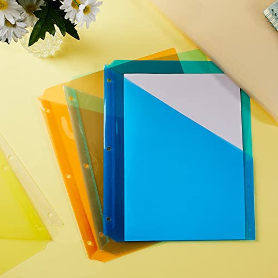5 Pack Binder Pockets 3 Hole P - Paper Punch 3 Hole ulasan dan harga