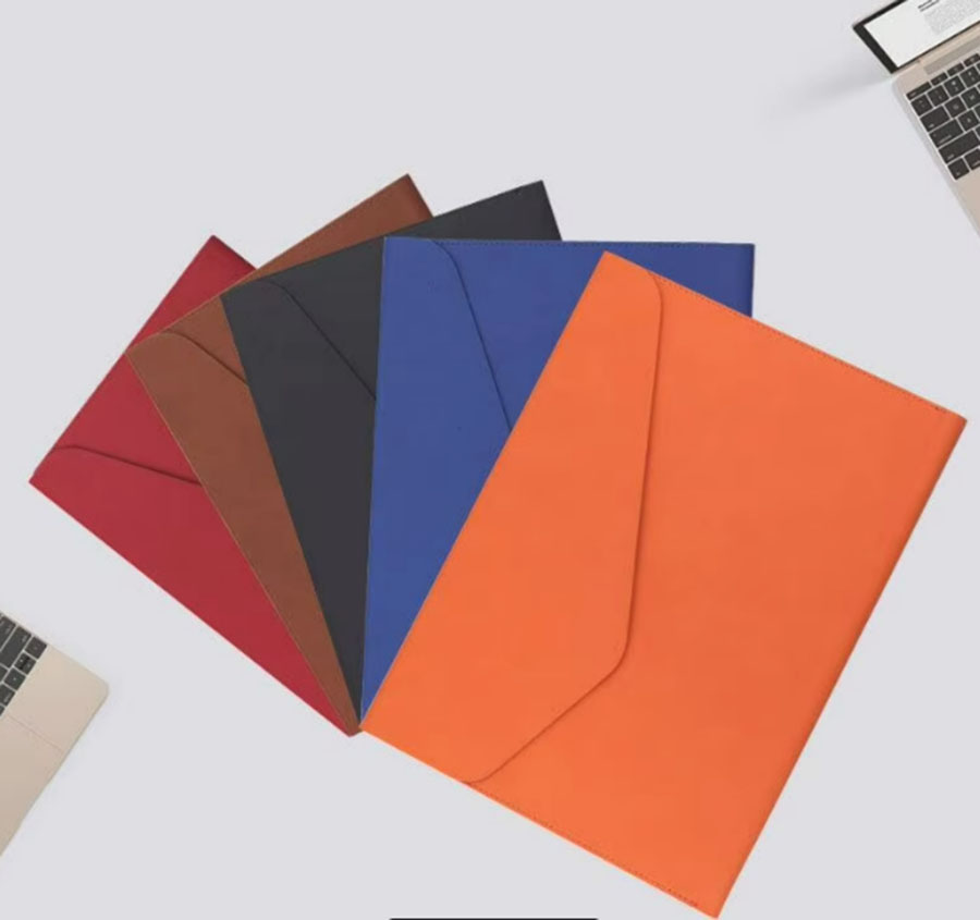 Sharkbang PU Leather Business  - Portfolio Folder Zip ulasan dan harga